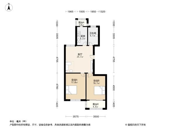 幸福新居户型图