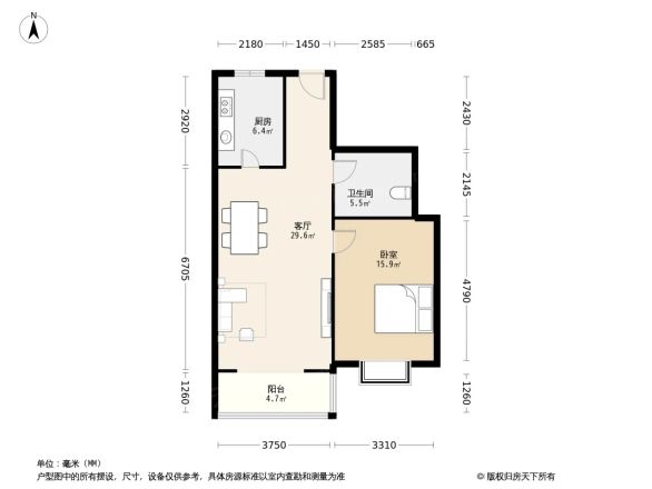 黄海缘居户型图