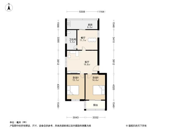 棉纺东路22号户型图