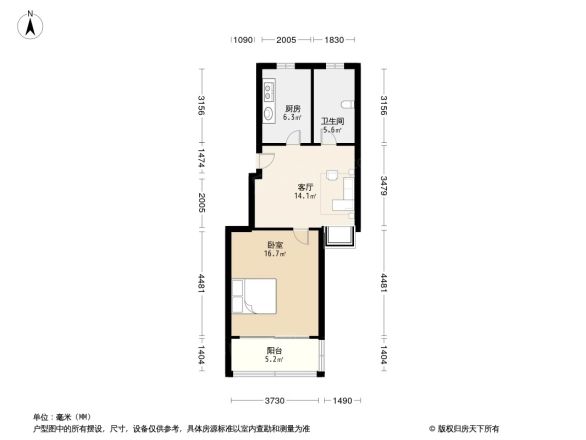 新三园花苑户型图