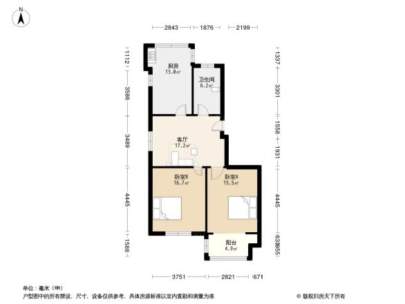 幸福人家户型图