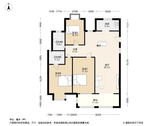 山景水岸户型图