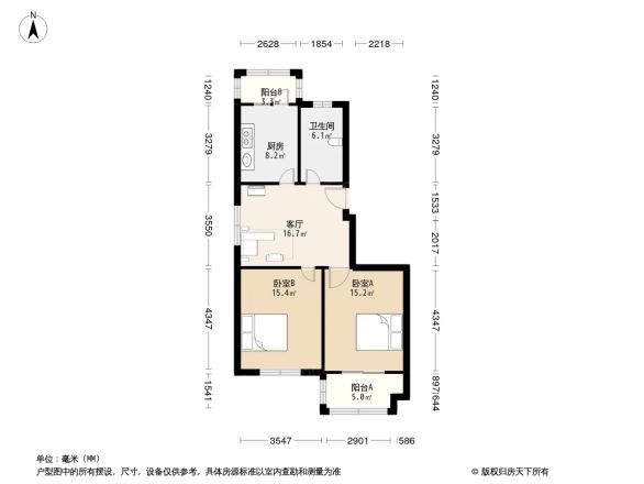 幸福人家户型图