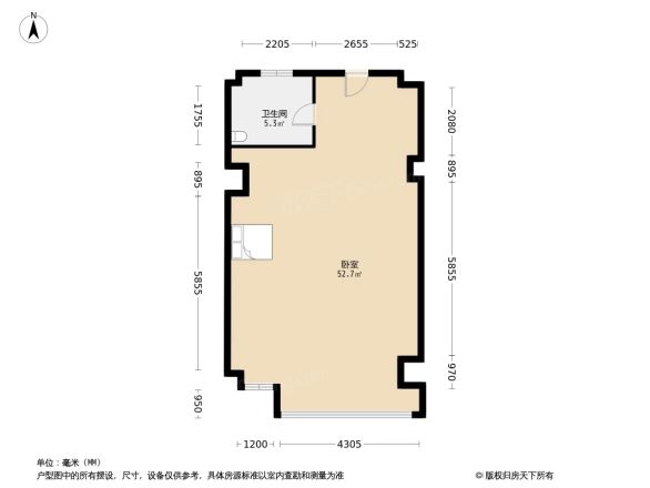 京扬数码城户型图