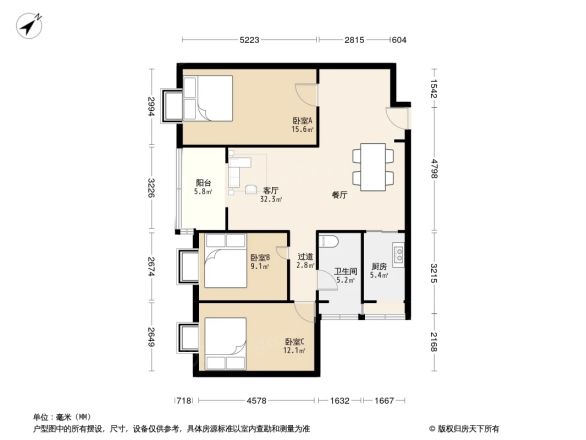 鸿图大厦户型图