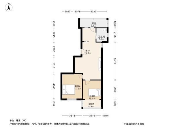建筑新村户型图