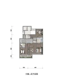龙湖景粼玖序4室2厅1厨4卫建面187.0㎡