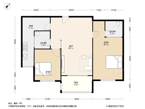 东明家园户型图