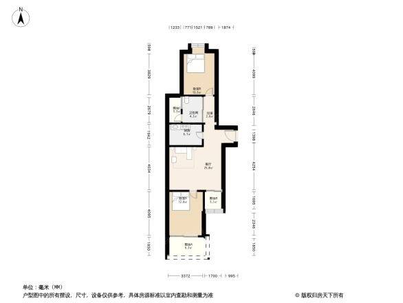 曲阳名邸户型图