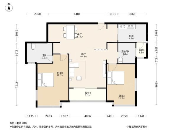 三春汇秀苑户型图