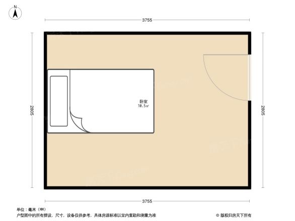 板桥南村东户型图