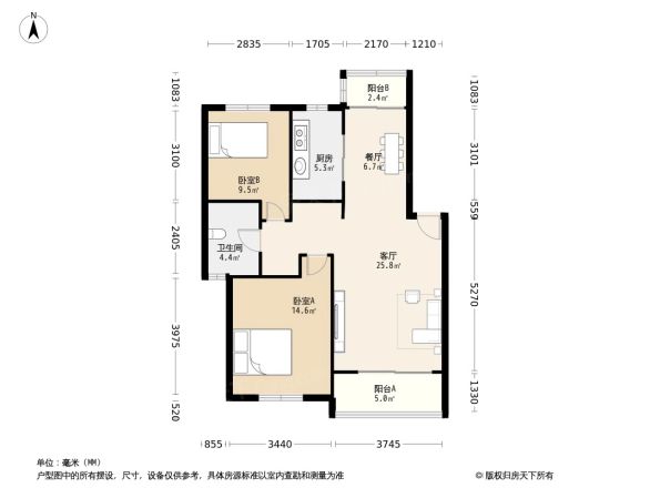 正峰苑户型图