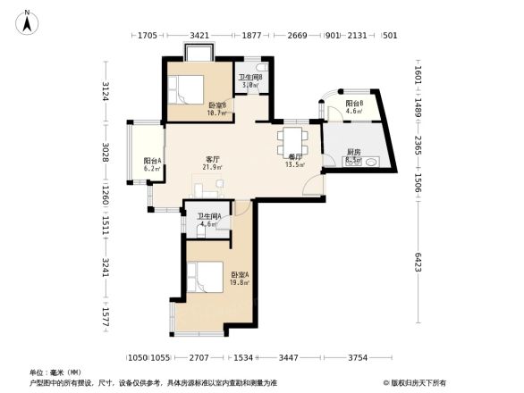 国际丽都城户型图