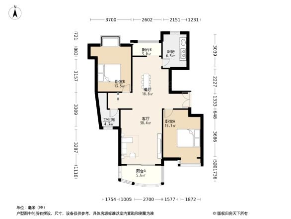 三春汇秀苑户型图