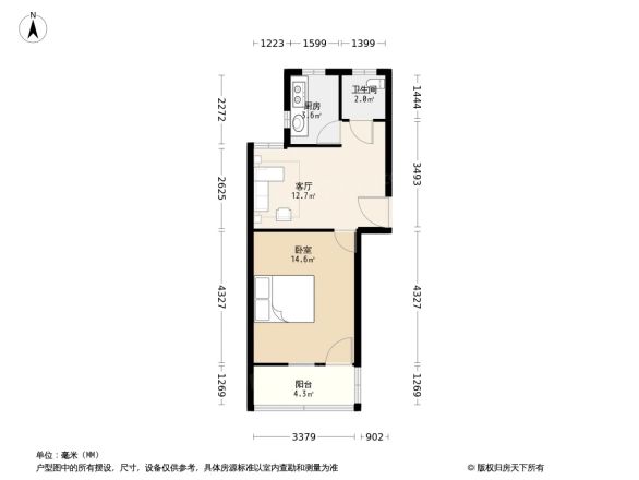 板桥南村东户型图