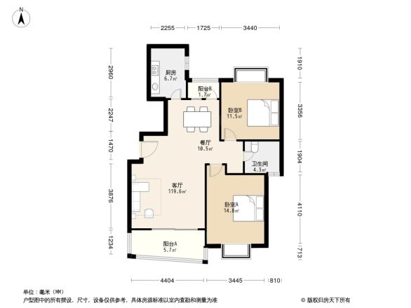 江南名邸户型图