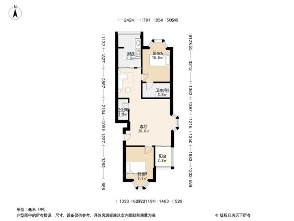 久润花园户型图