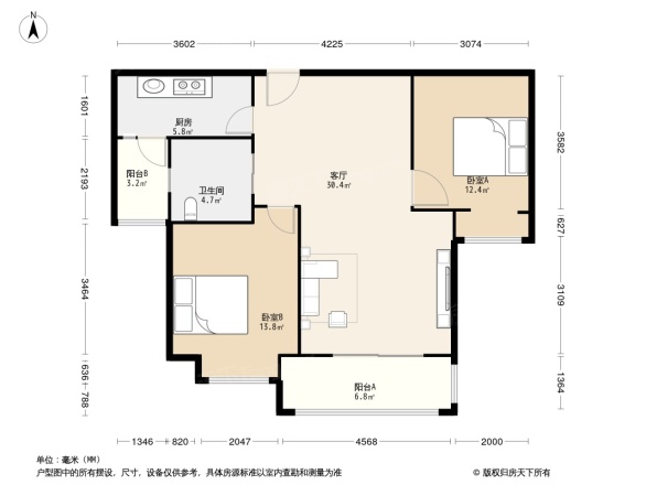 环球翡翠湾花园户型图