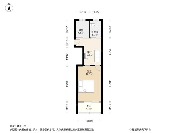 宝林一村户型图