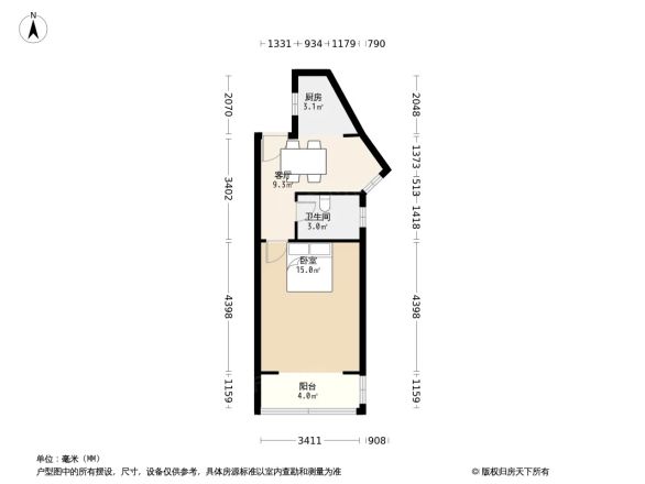 宝林二村户型图