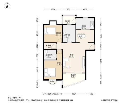 金日世家户型图