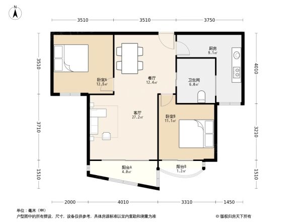 金日世家户型图