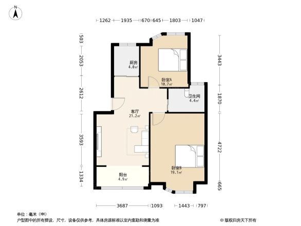 三林世博家园(新浦路199弄)户型图