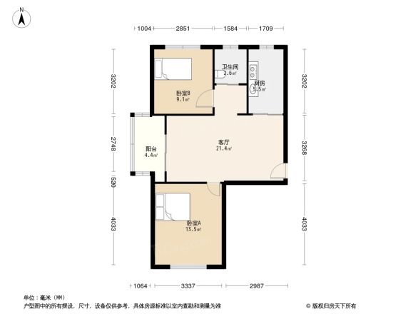 锦乐馨苑户型图