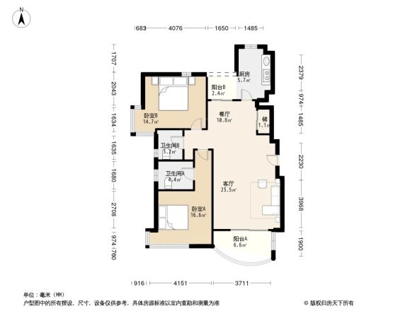 大唐盛世花园户型图