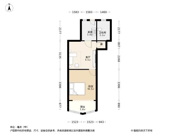 辽源三村户型图