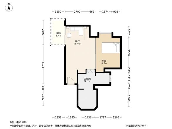 东晶国际户型图