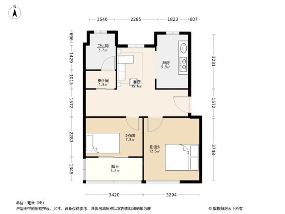 锦乐馨苑户型图