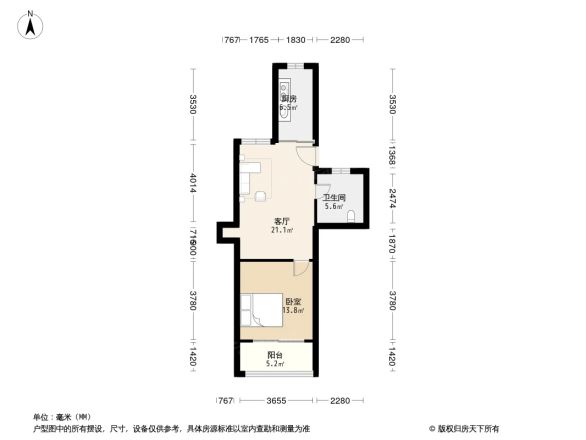 锦沧公寓户型图