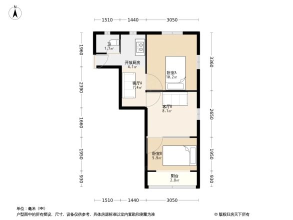 华苑小区户型图