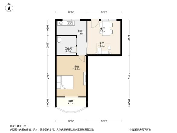 集成公寓户型图