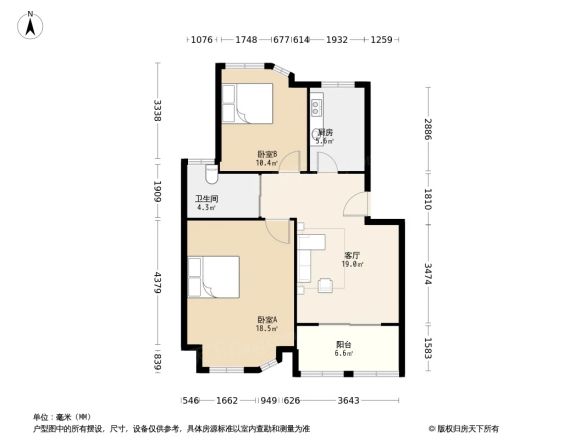 三林世博家园(新浦路251弄)户型图