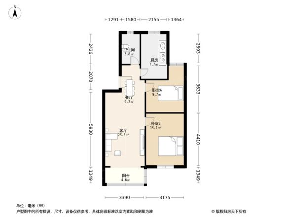 团结花苑户型图