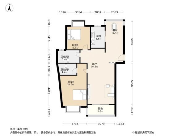 阳光四季园户型图