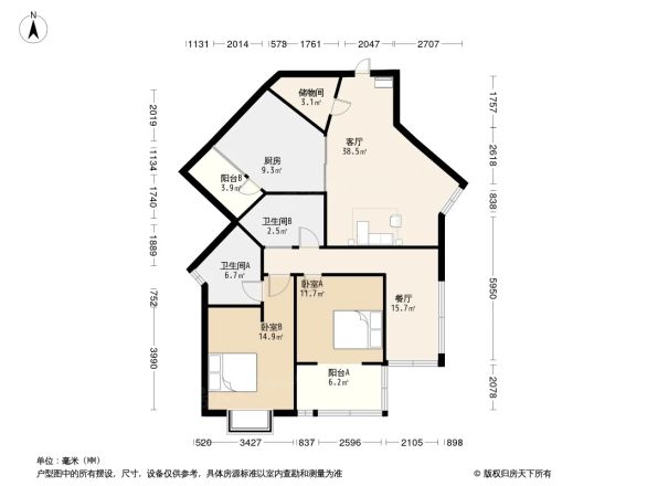 春申城四季苑户型图