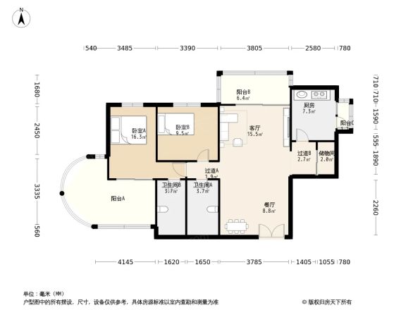 金丰世家户型图