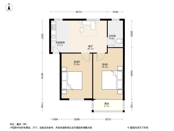 贝港三区户型图