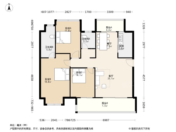 碧桂园·翡翠华府户型图