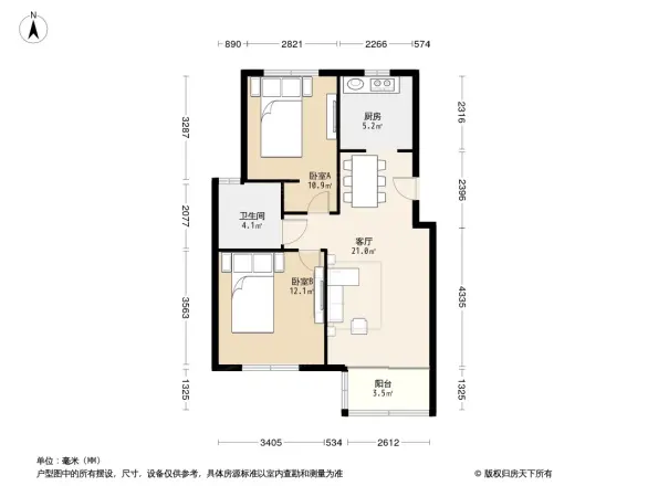 金沁苑户型图