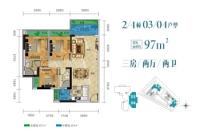 2/4幢03/04户型