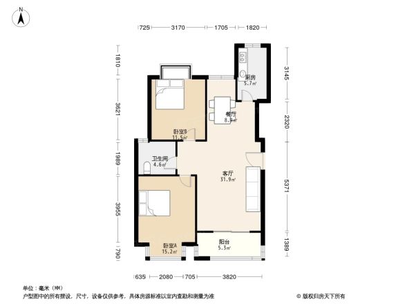 江南欣苑户型图