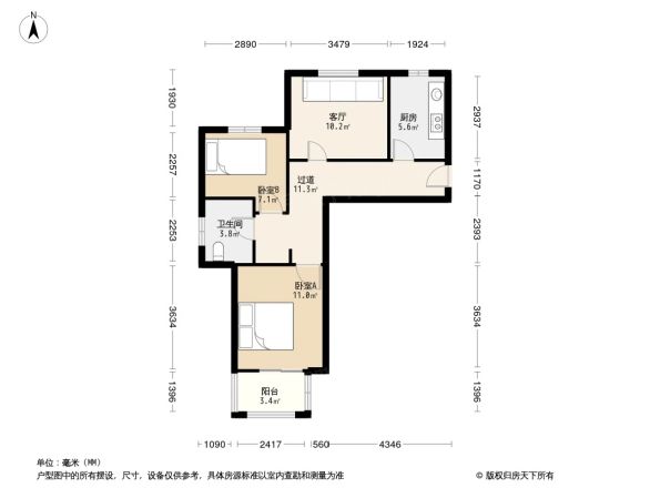新凯城尚樱苑户型图