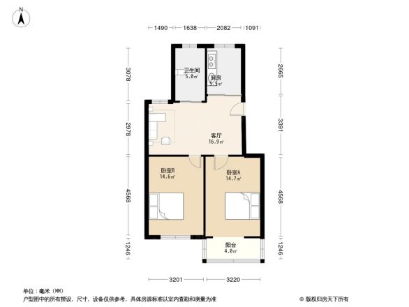 贝港三区户型图