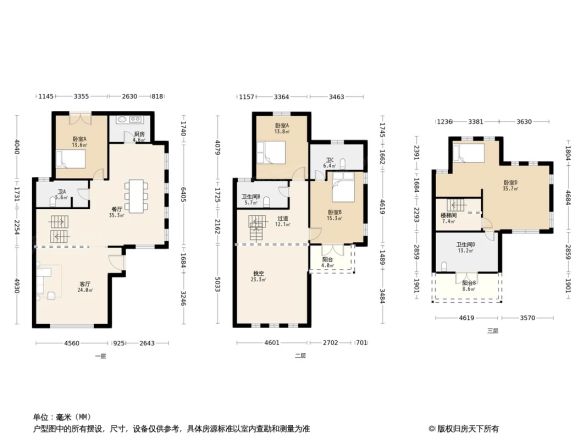 旭辉圆石滩户型图
