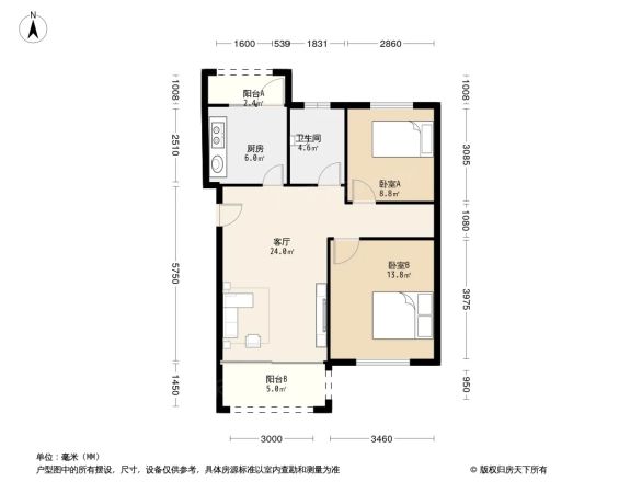 君莲小区A区户型图