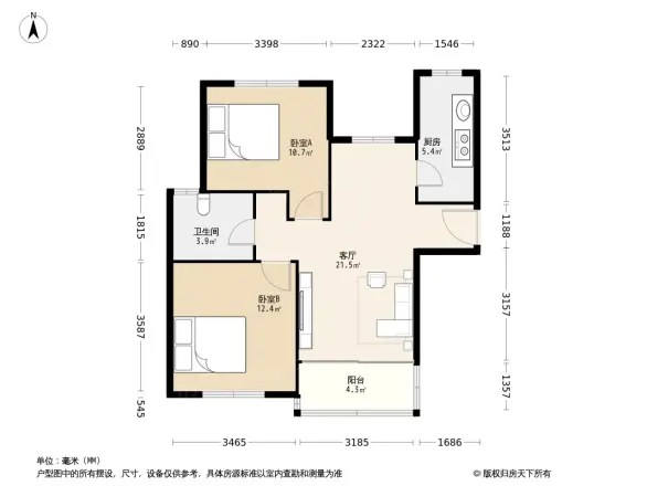 金沁苑户型图